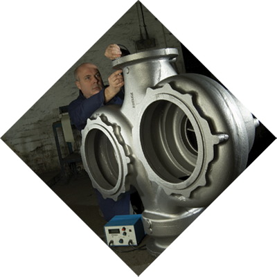 100% of castings are inspected before despatch.